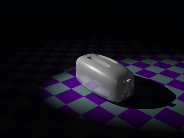 final render of the toaster